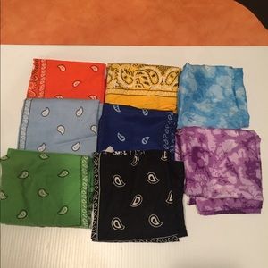 Lot of bandanas